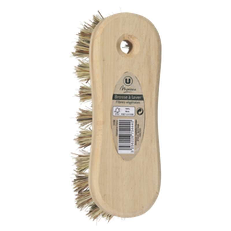 Brosse à légumes en fibres naturelles