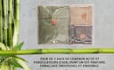 Sachets charbon actif bambou