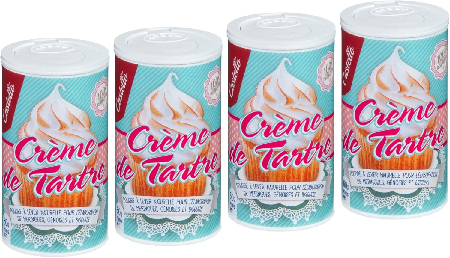 Crème de tartre alimentaire