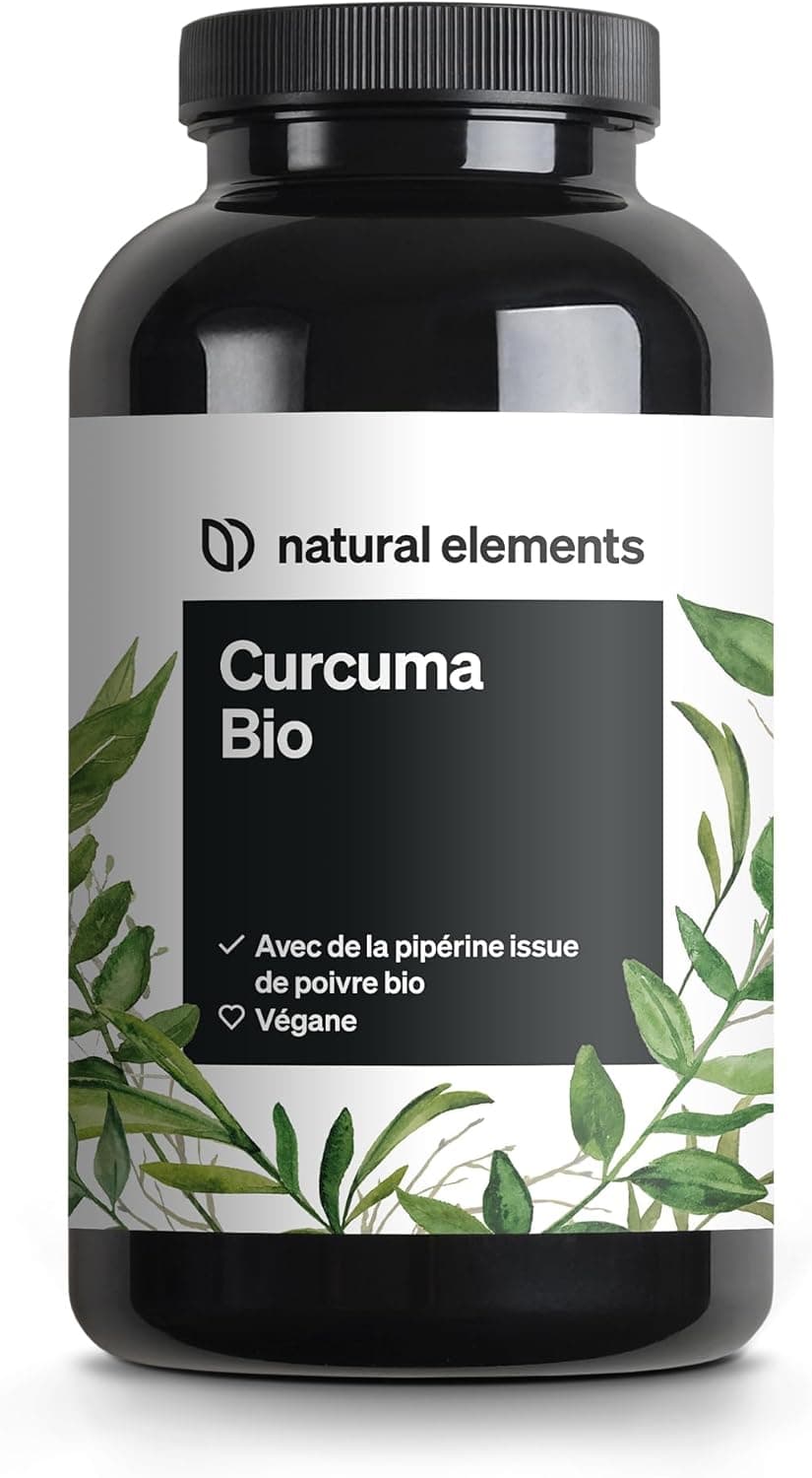 Curcuma bio gélules avec poivre noir