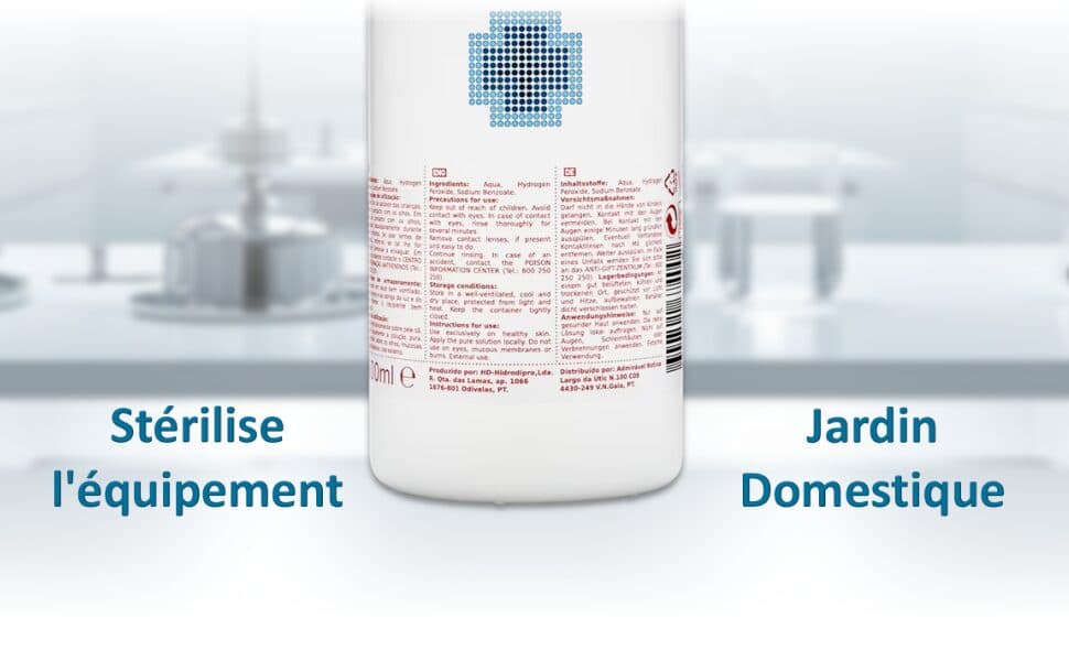 Eau oxygenee 3% 500ml