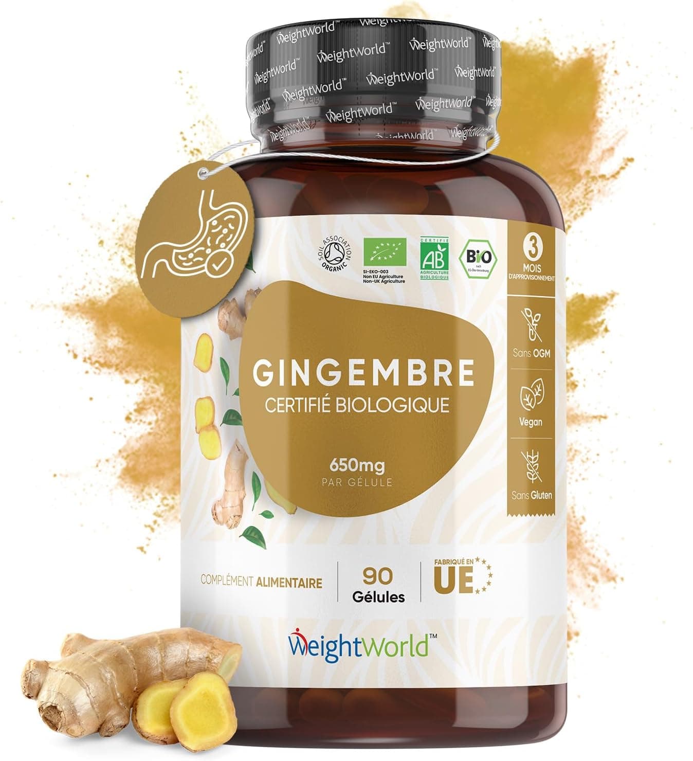 Gingembre bio en poudre