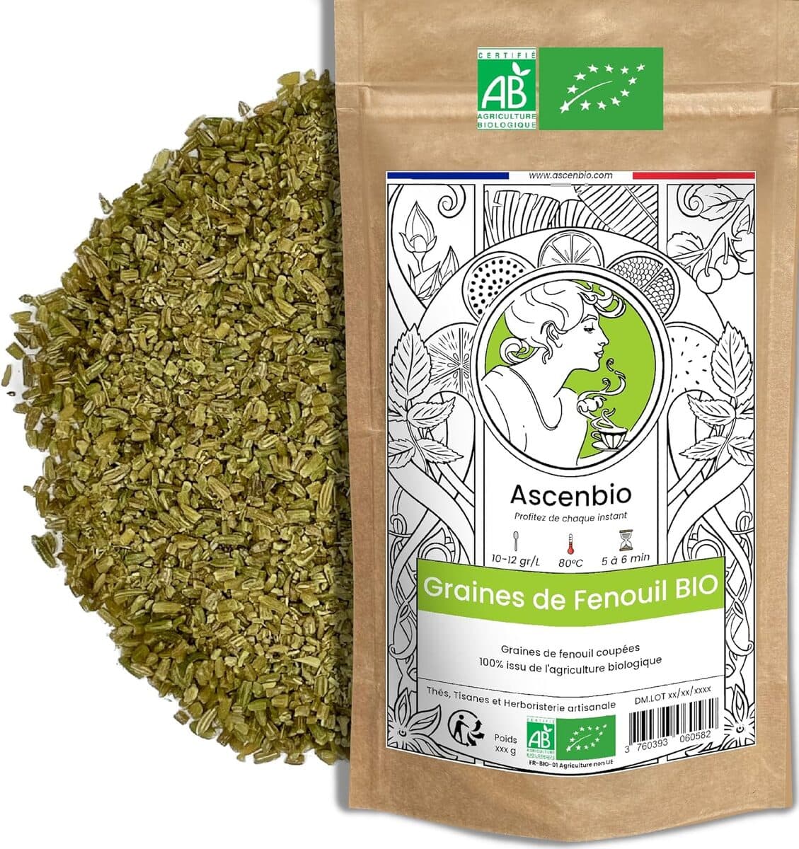 Graines de fenouil bio