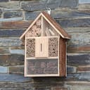 Hôtel à insectes en bois