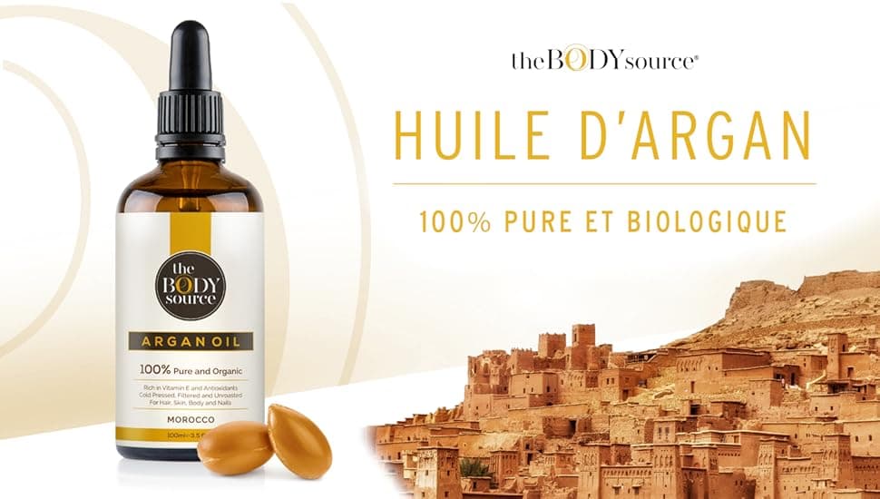 Huile d'argan bio visage et corps