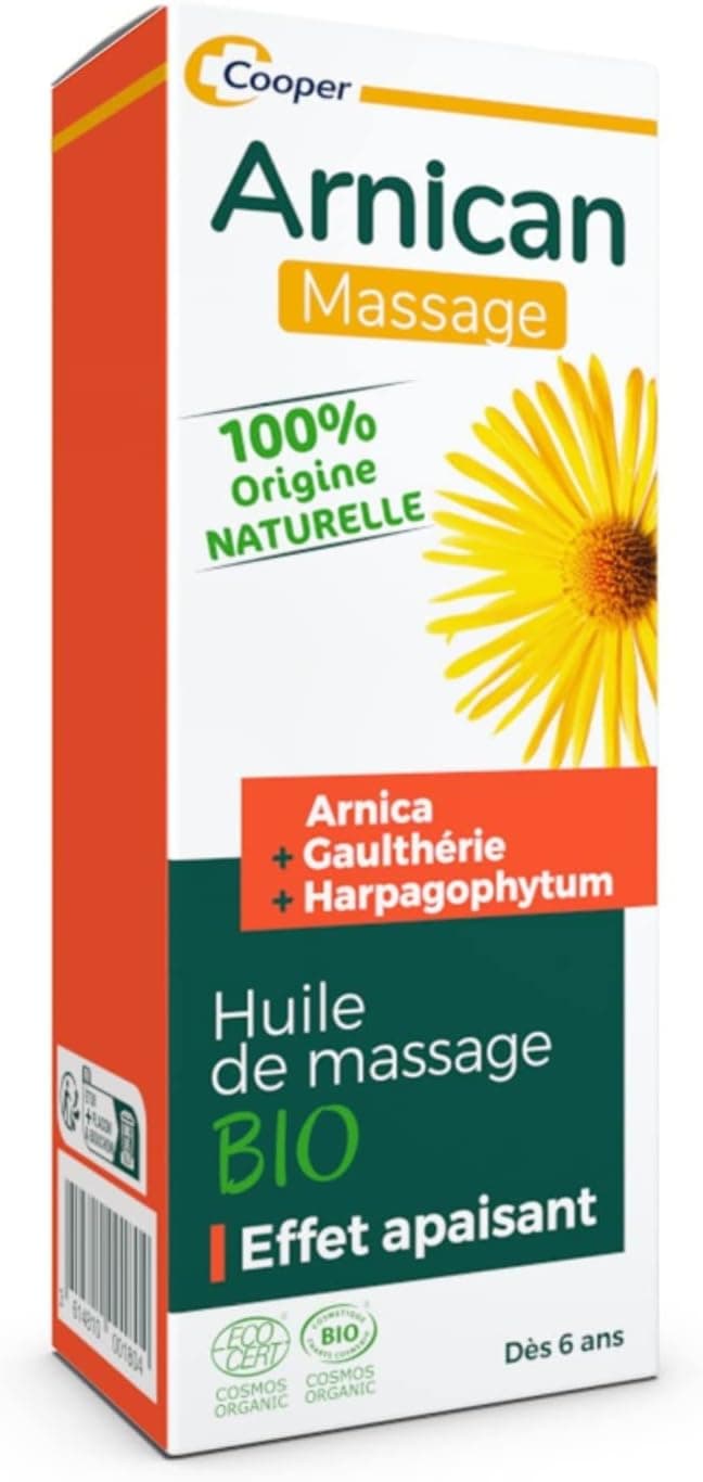 Huile végétale arnica massage