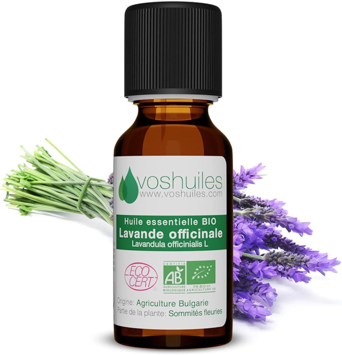 Huile essentielle de lavande bio 10ml