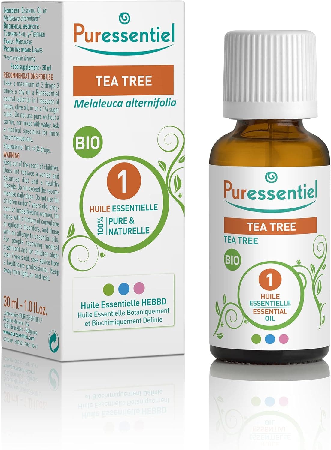 Huile essentielle de tea tree bio