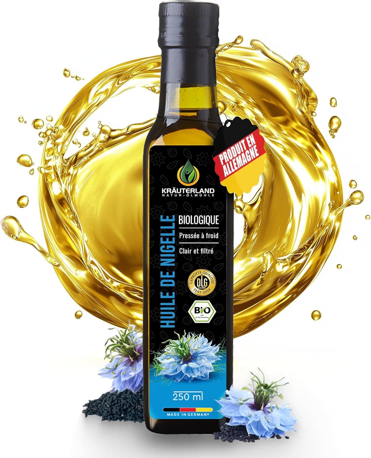 Huile de nigelle (Nigella sativa)