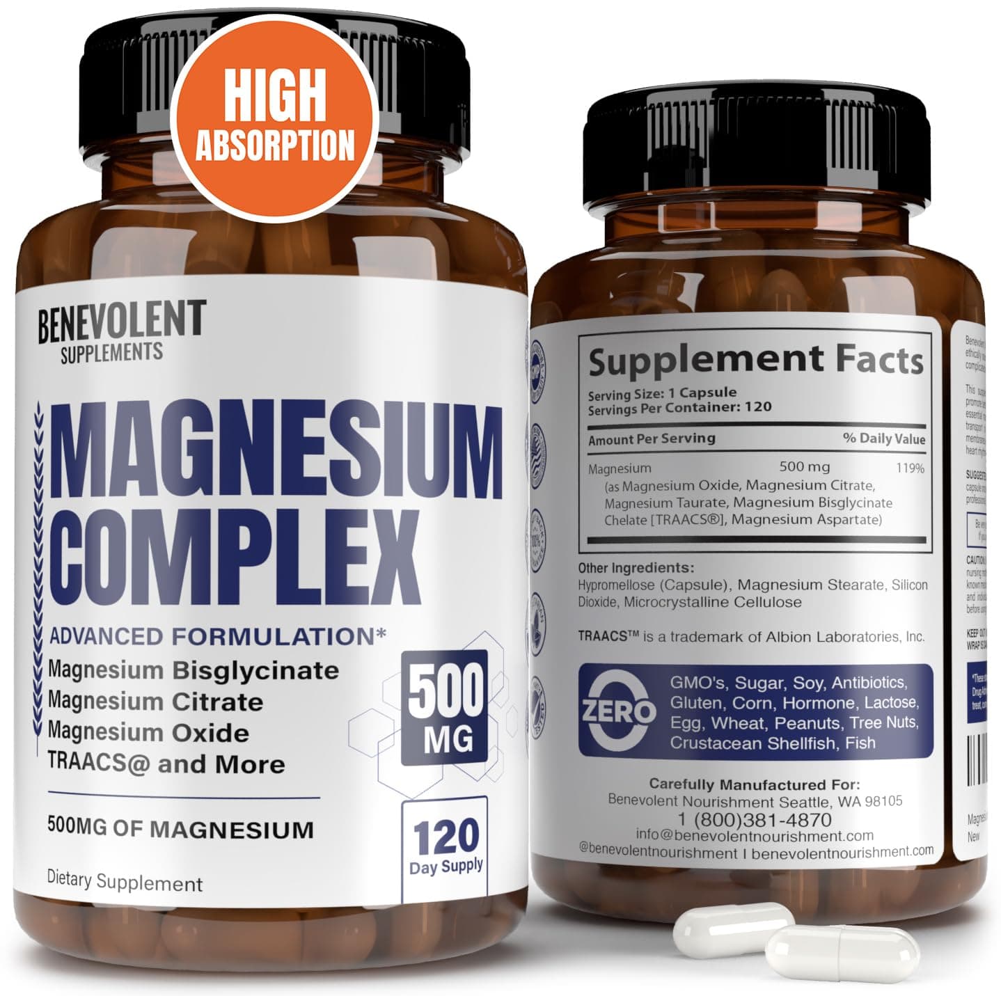Magnésium complément 300mg