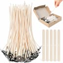 Meches bougies coton pre-cirees lot