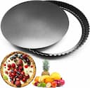 Moule à tarte 28cm fond amovible