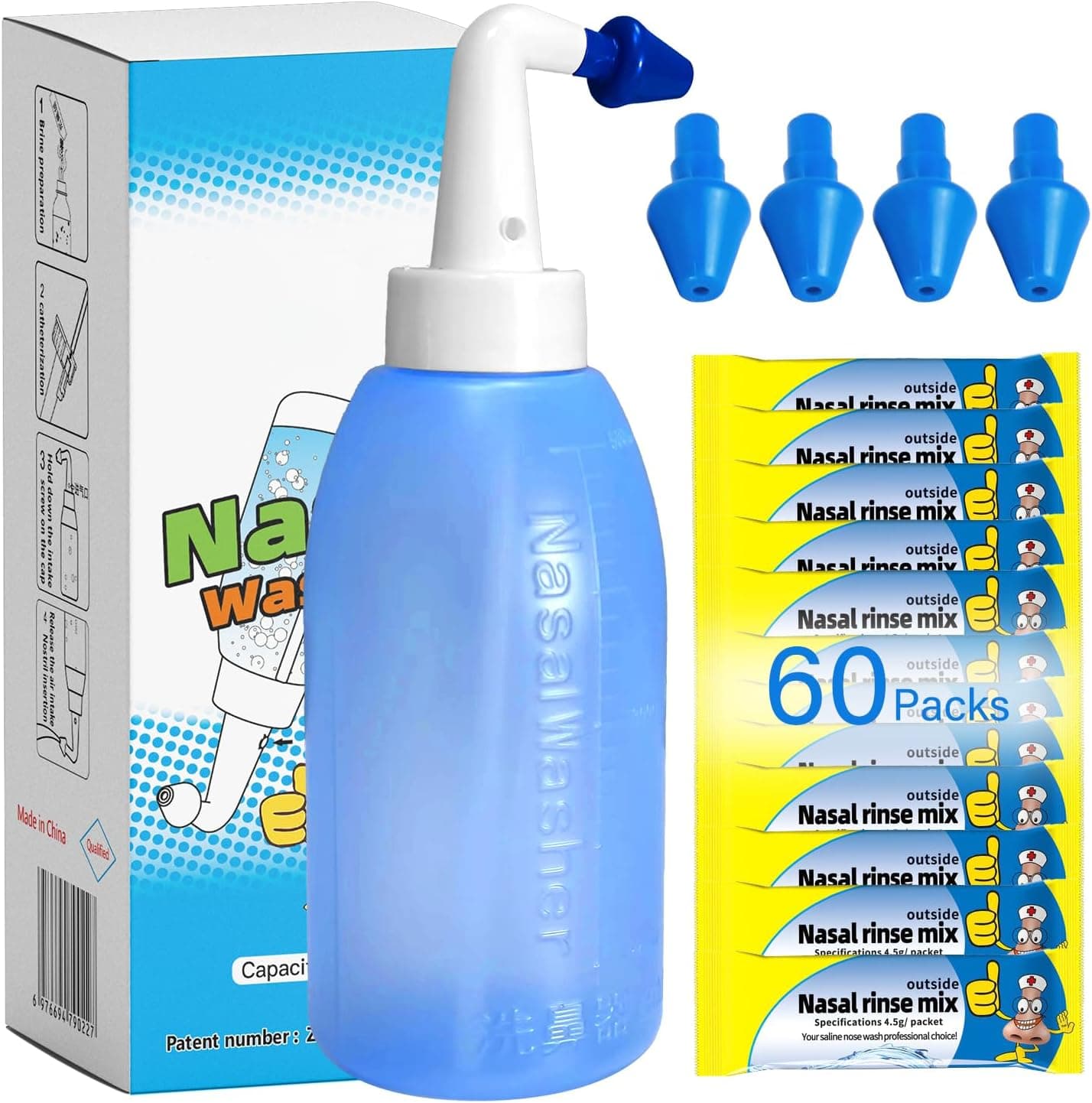 Pot Neti lavage nasal