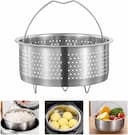 Panier vapeur inox pour casserole