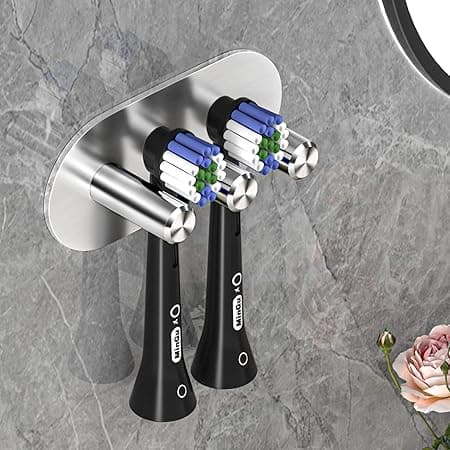 Porte-brosse à dents aéré en inox