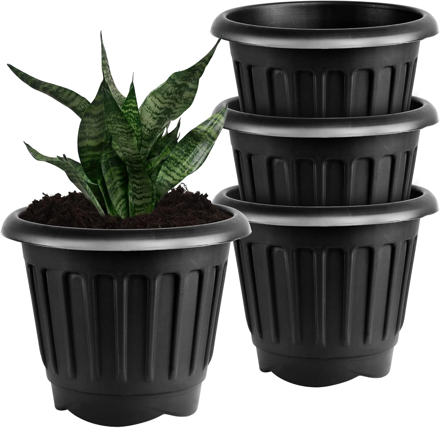 Pot large 40cm avec soucoupe
