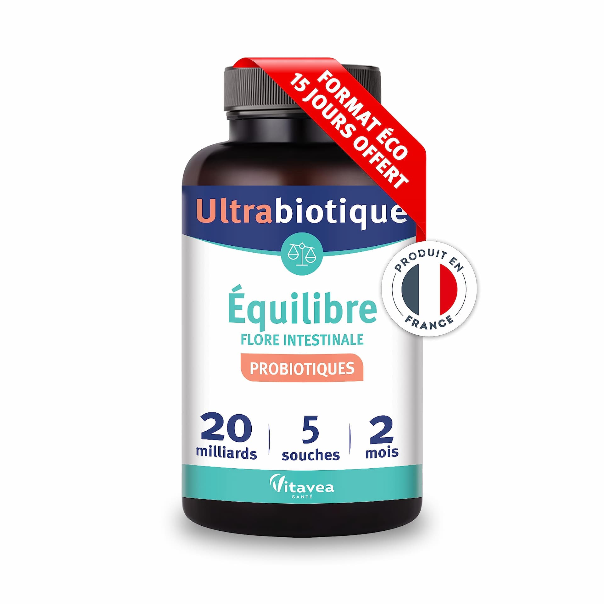 Ferments probiotiques Lactobacillus en gélules