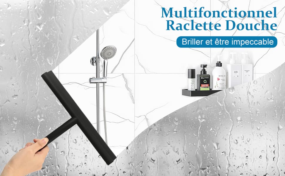 Raclette douche anti-calcaire