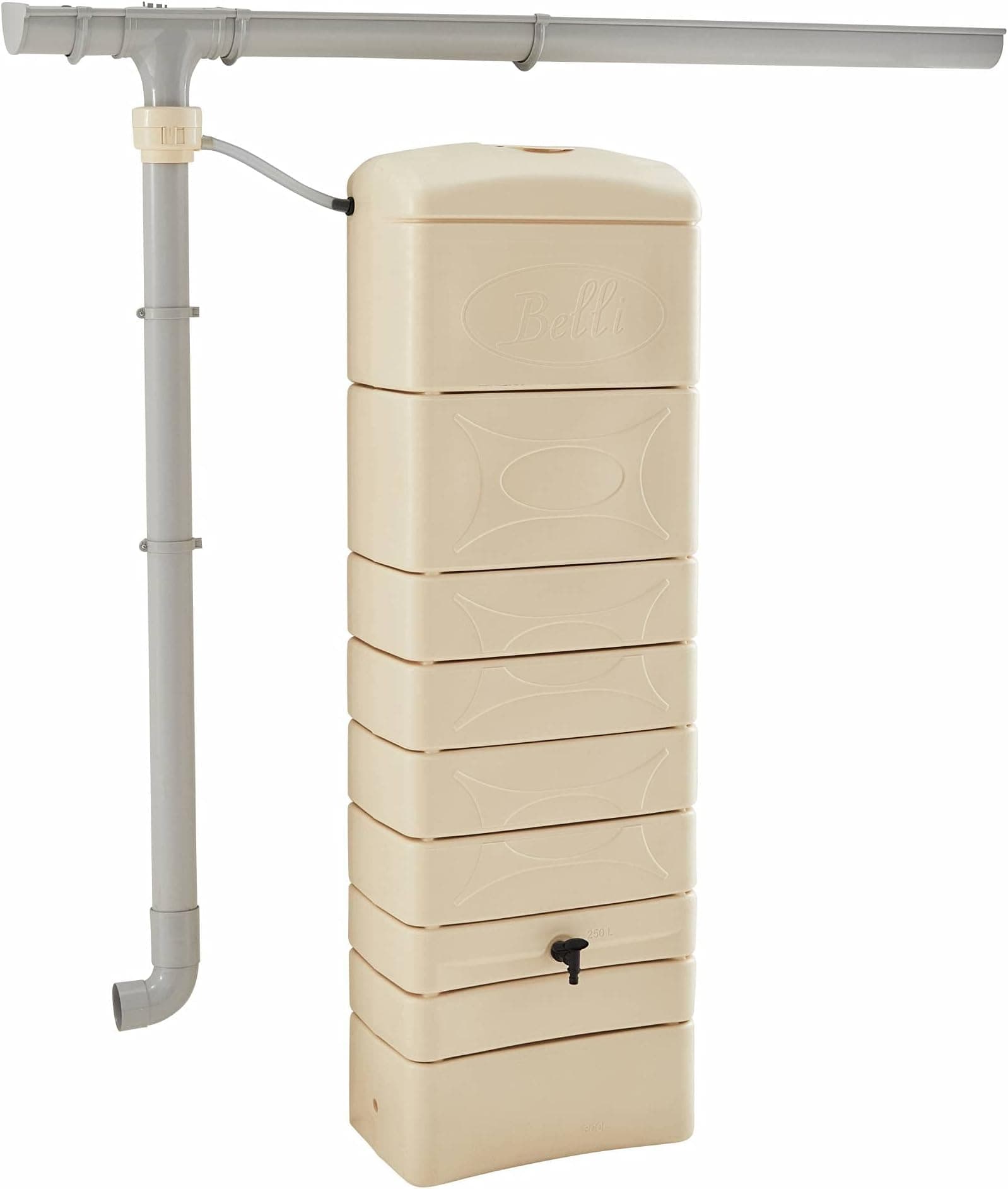 Récupérateur d'eau de pluie 300L avec robinet