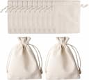 Sachets en tissu réutilisables lot