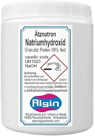 Soude caustique NaOH pure 1kg