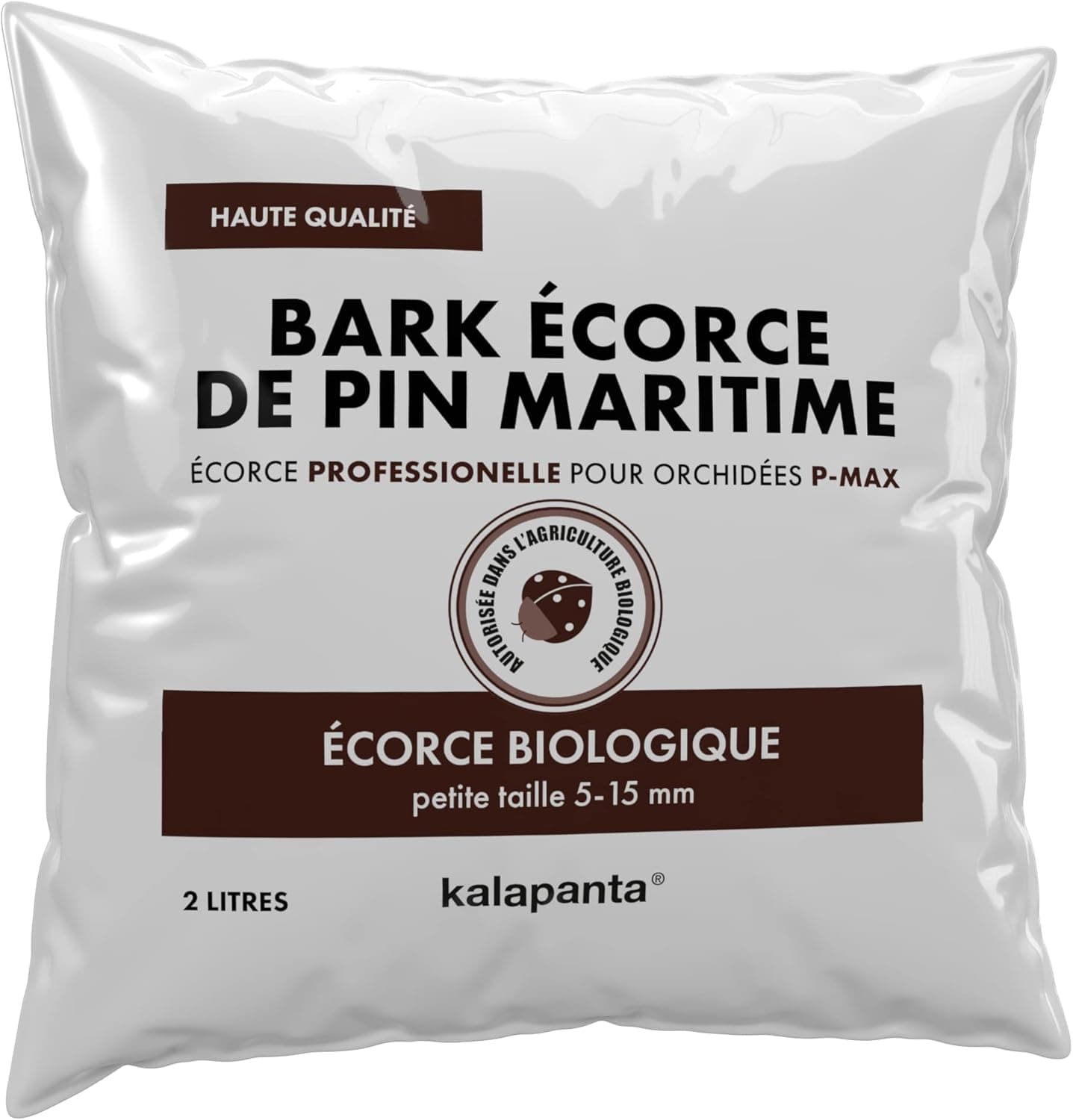 Substrat écorce de pin orchidées