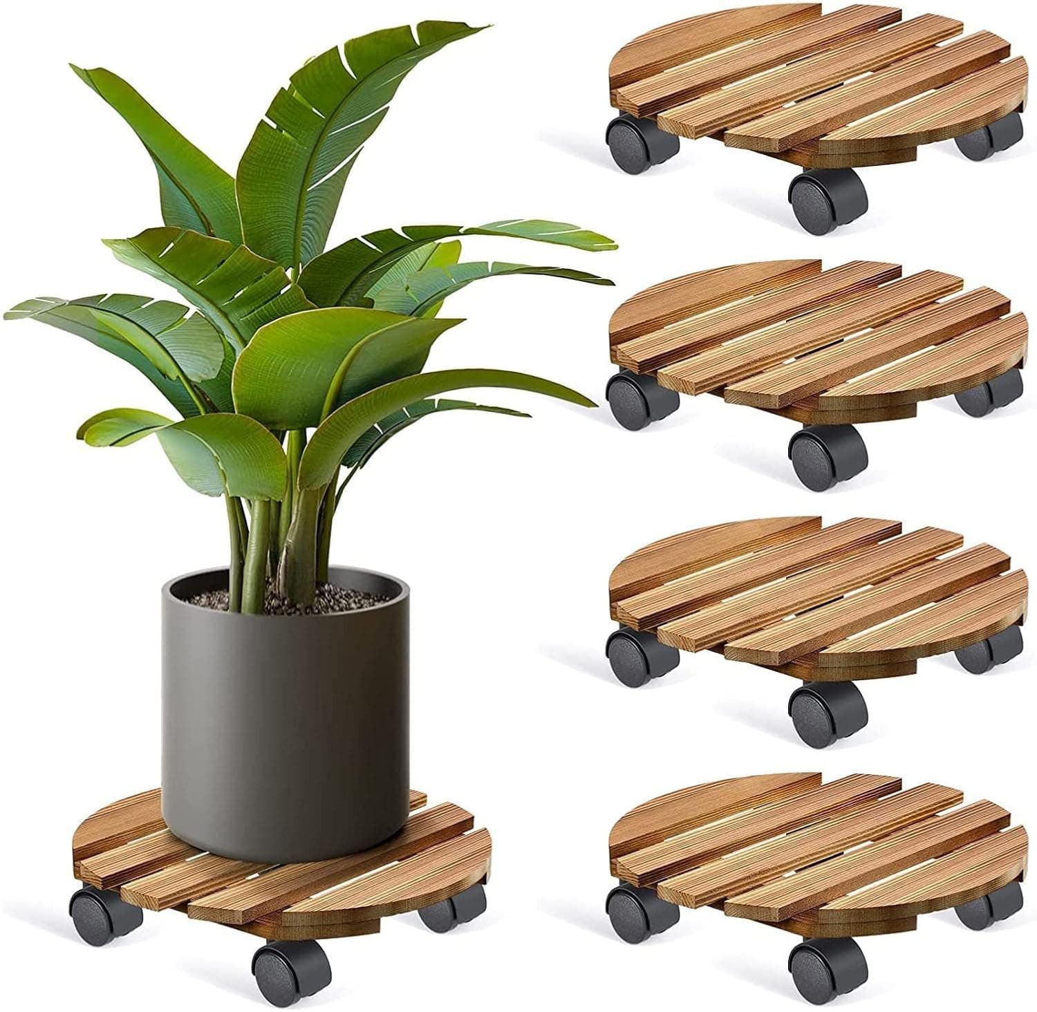 Support roulant pour pot