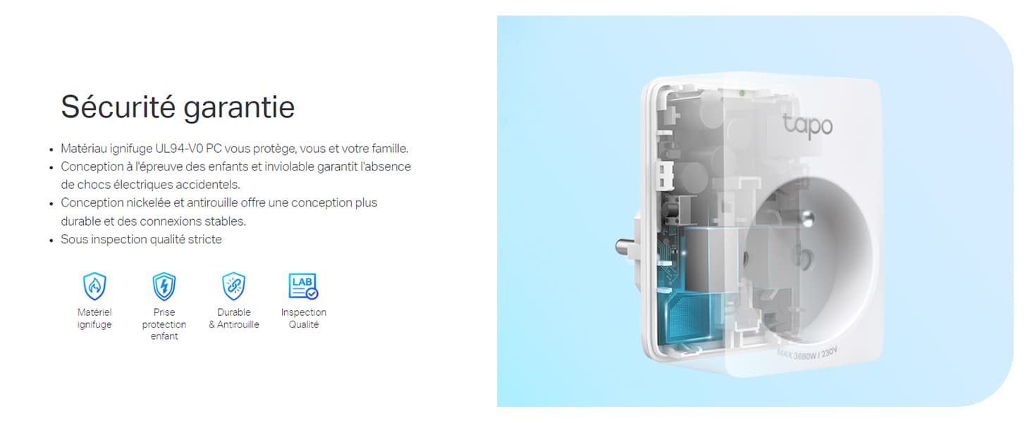 TP-Link Tapo P110 prise connectée