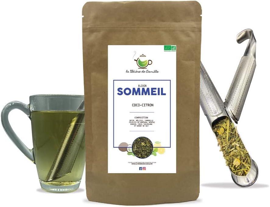 Tisane Sommeil Bio camomille, valériane et mélisse (cure 28 jours)