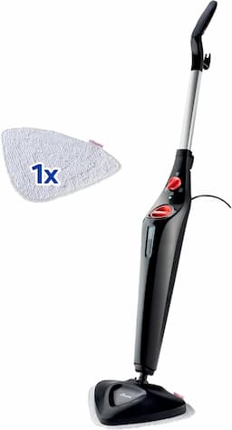 Vileda Steam Plus (balai vapeur, chauffe 15 s, 3 niveaux)