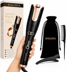 Dalisya AutoCurl Élégance (boucleur auto céramique, 4 températures 170-230 °C, coffret cadeau)