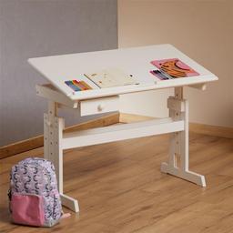 IDIMEX Flexi bureau enfant réglable en hauteur pupitre inclinable
