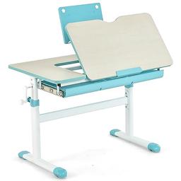 DREAMADE bureau enfant 3-12 ans réglable plateau inclinable 0-60°