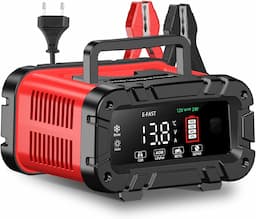 YIFASITE Chargeur 20A 12V/24V LiFePO4 avec écran LCD