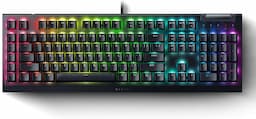 Razer BlackWidow V4 X (full-size, switches Razer Green clicky, AZERTY)