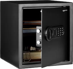 Amazon Basics Coffre-fort 34 L (porte acier calibre 8)