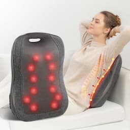 COMFIER Masseur de Dos Shiatsu 12 nœuds avec chaleur