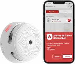 X-Sense XS01-WX détecteur de fumée Wi-Fi compact