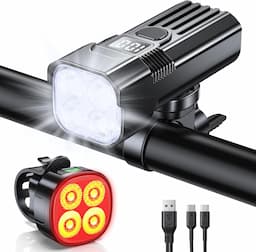 Mohard Lumière Vélo 2000 Lumens étanche IP65