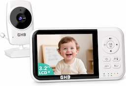 GHB Babyphone Caméra 3,2" grande batterie