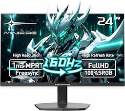 Minifire MFG24F4M (VA, 160 Hz, contraste 4000:1, HDMI 2.1)