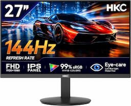 HKC V2718S 27 pouces (IPS, 144 Hz, sRGB 99 %, grand format)