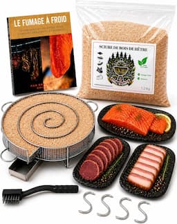 Grill'n Chips Générateur de fumée froide + sciure et crochets