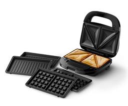 Philips Croque-Monsieur 5000, 3-en-1, gaufres/paninis/sandwichs