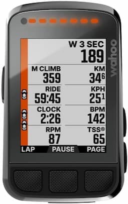 Wahoo ELEMNT Bolt V2 (GPS aéro, config via l'app)