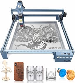 Sculpfun S9 (module 5,5-6 W, grande surface 410 × 420 mm)