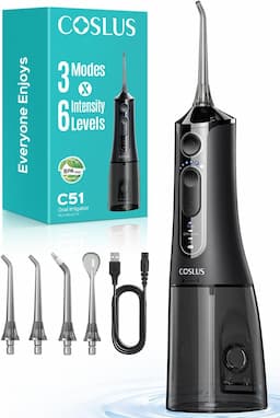 COSLUS C51 (3 modes, 18 niveaux, portable, réservoir 300 ml)