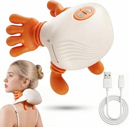 Aeyytoe Masseur Cervical 4D main bionique (sans-fil 2000 mAh)