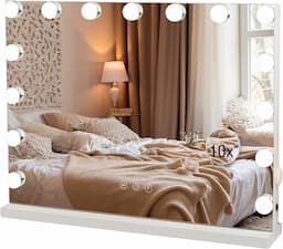YU YUSING Miroir Hollywood 15 LED 58×45 cm Mural