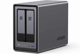 UGREEN DXP2800 (NAS 2 baies, Intel N100, 8 Go DDR5, 2×NVMe, 2,5 GbE)